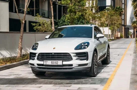 Porsche Macan Weiß 2022