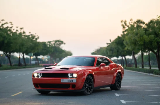 Dodge Challenger SRT Оранжевый 2021