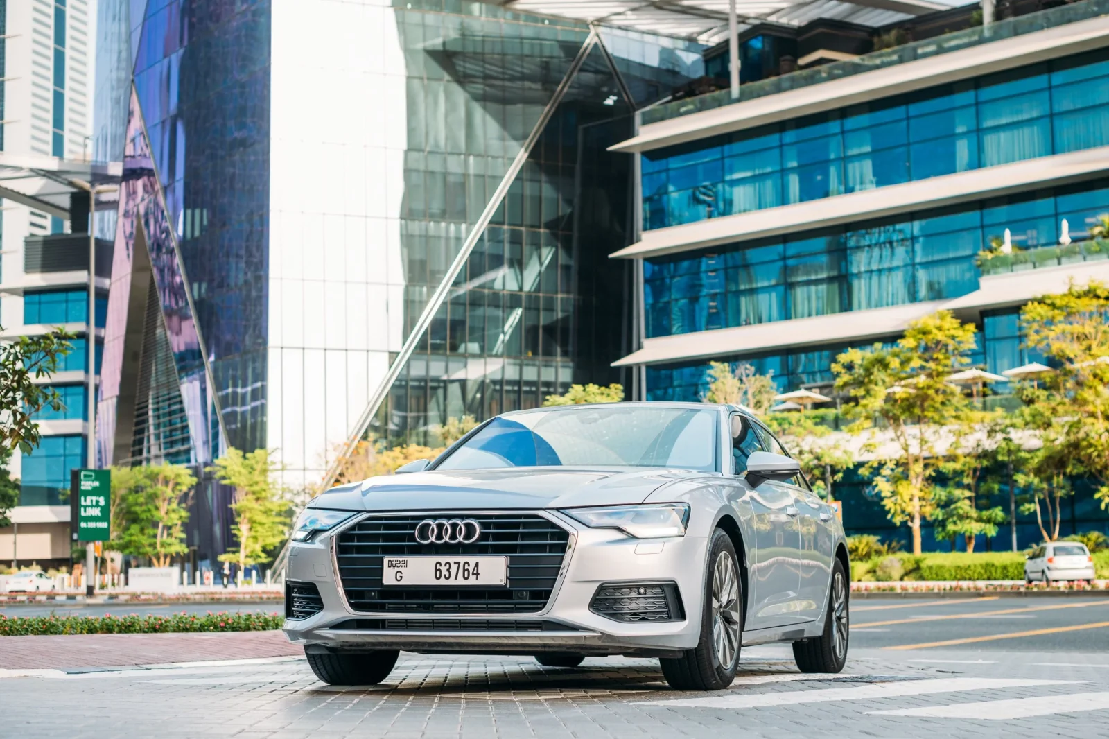 Rent Audi A6  Silver 2022 in Dubai