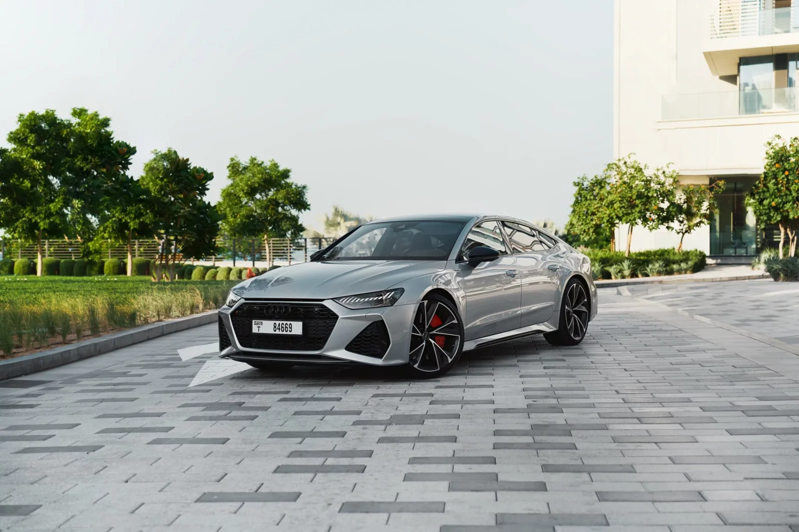 Rent Audi RS7  Silver 2022 in Dubai