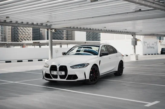 BMW M3 Competition Blanc 2022