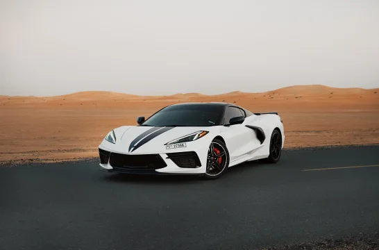 Chevrolet Corvette White 2021