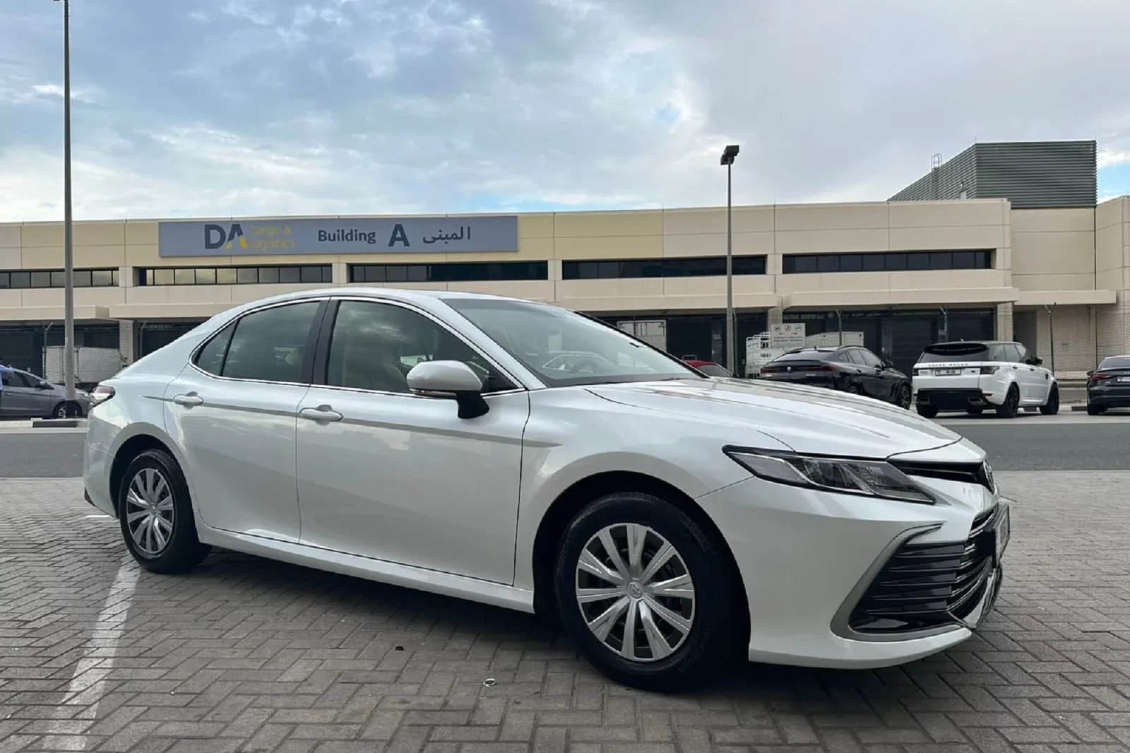 Rent Toyota Camry  White 2023 in Dubai