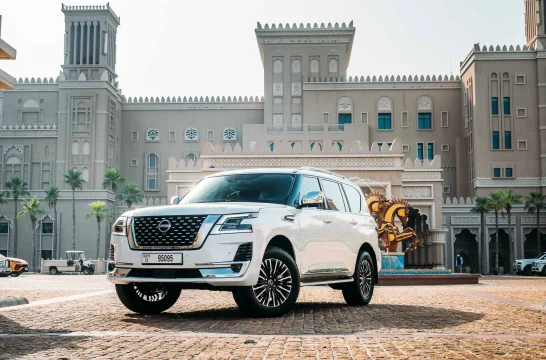 Nissan Patrol White 2022