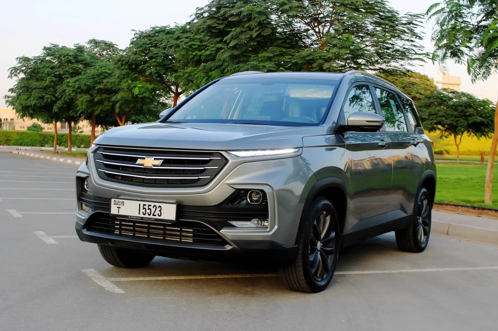 Rent Chevrolet Captiva  Grey 2023 in Dubai