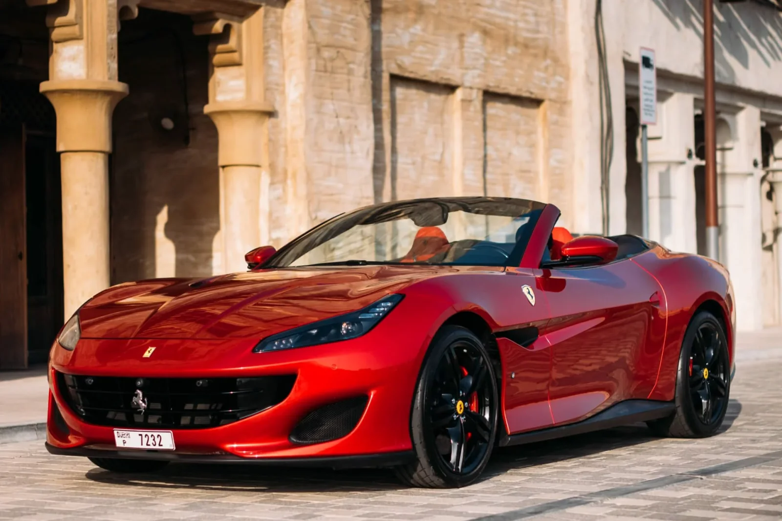 Rent Ferrari Portofino  Red 2020 in Dubai