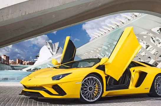 Lamborghini Aventador S Желтый 2019