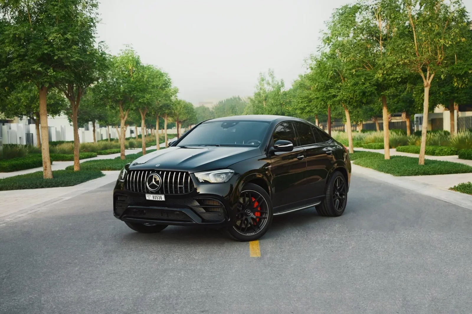 Loyer Mercedes-Benz GLE 63 Noir 2022 en Dubai