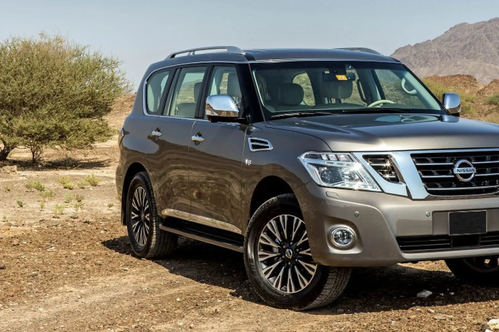 Rent Nissan Patrol  Brown 2019 in Dubai