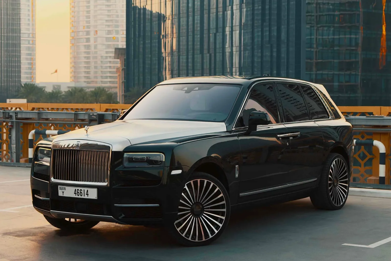 Rent Rolls-Royce Cullinan  Black 2021 in Dubai