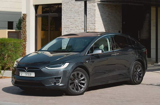 Tesla Model X Серый 2021