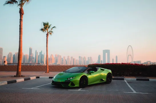 Lamborghini Huracan Evo Spyder Yeşil 2022