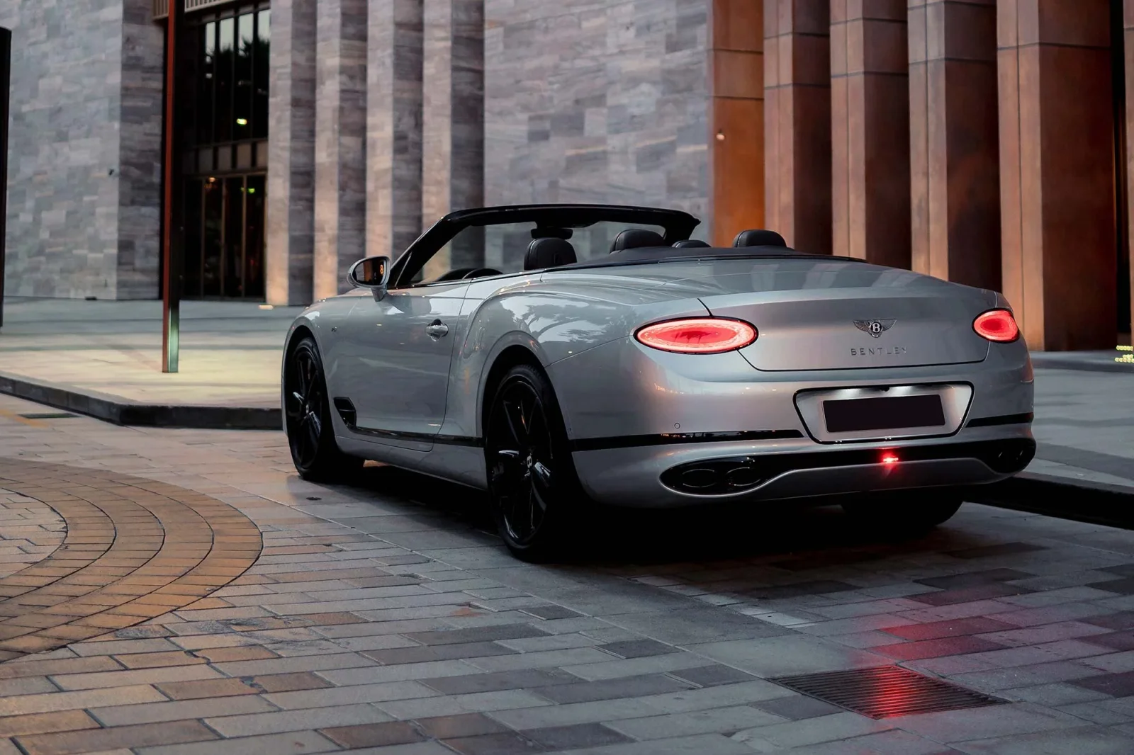 Rent Bentley Continental GT Convertible Grey 2022 in Dubai - 4 