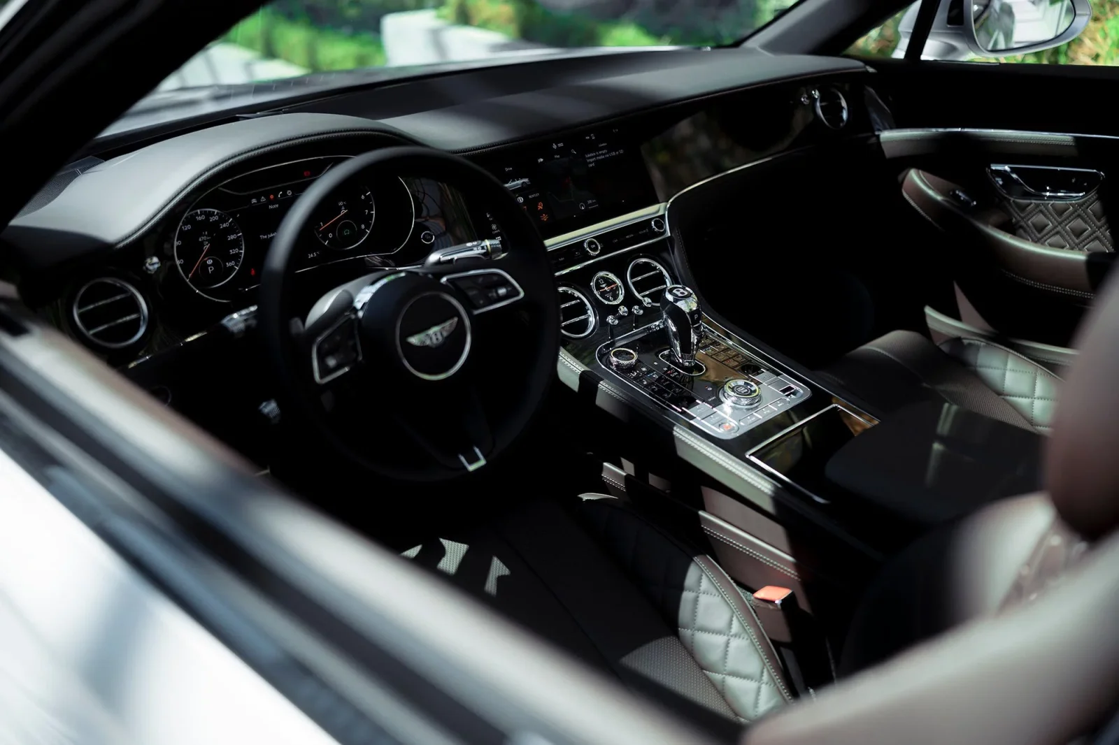 Rent Bentley Continental GT Convertible Grey 2022 in Dubai - 7 