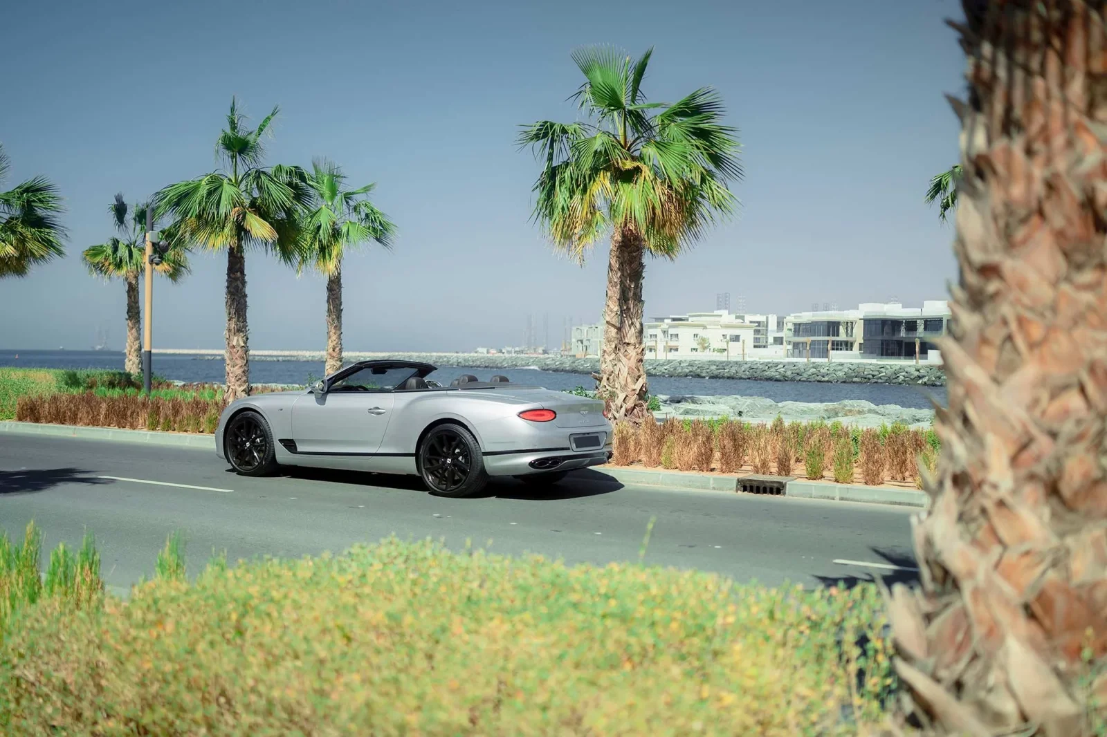Rent Bentley Continental GT Convertible Grey 2022 in Dubai - 5 