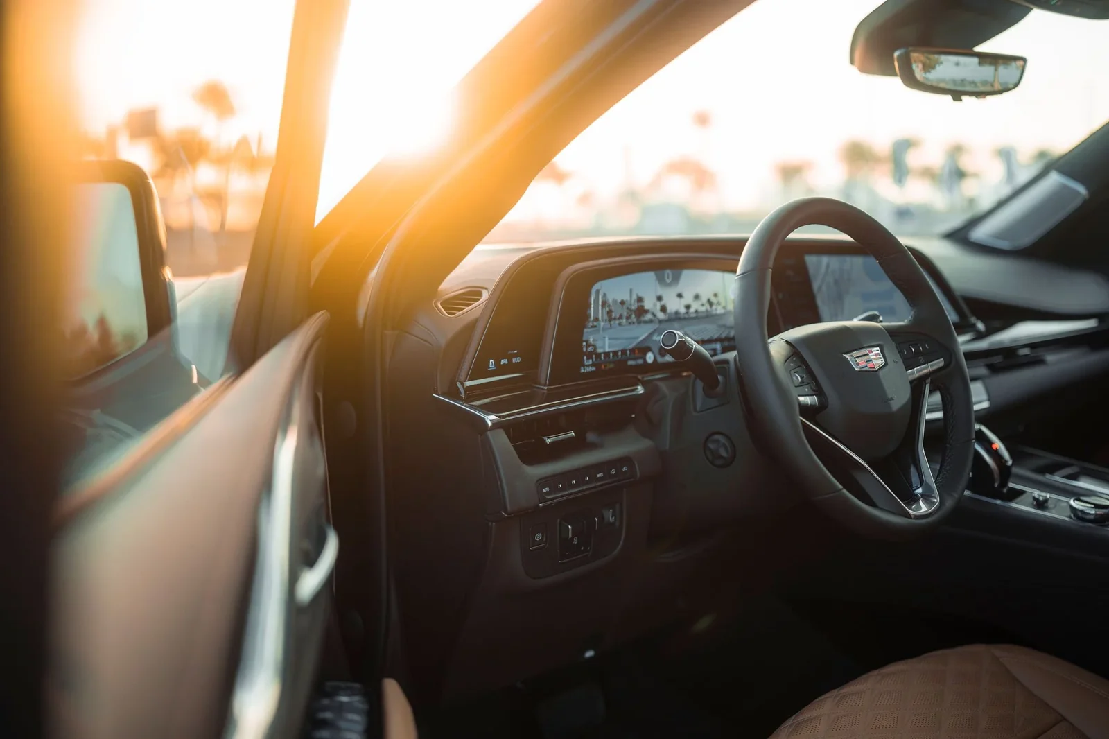 Huren Cadillac Escalade ESV Zwart 2022 in Dubai - 6 