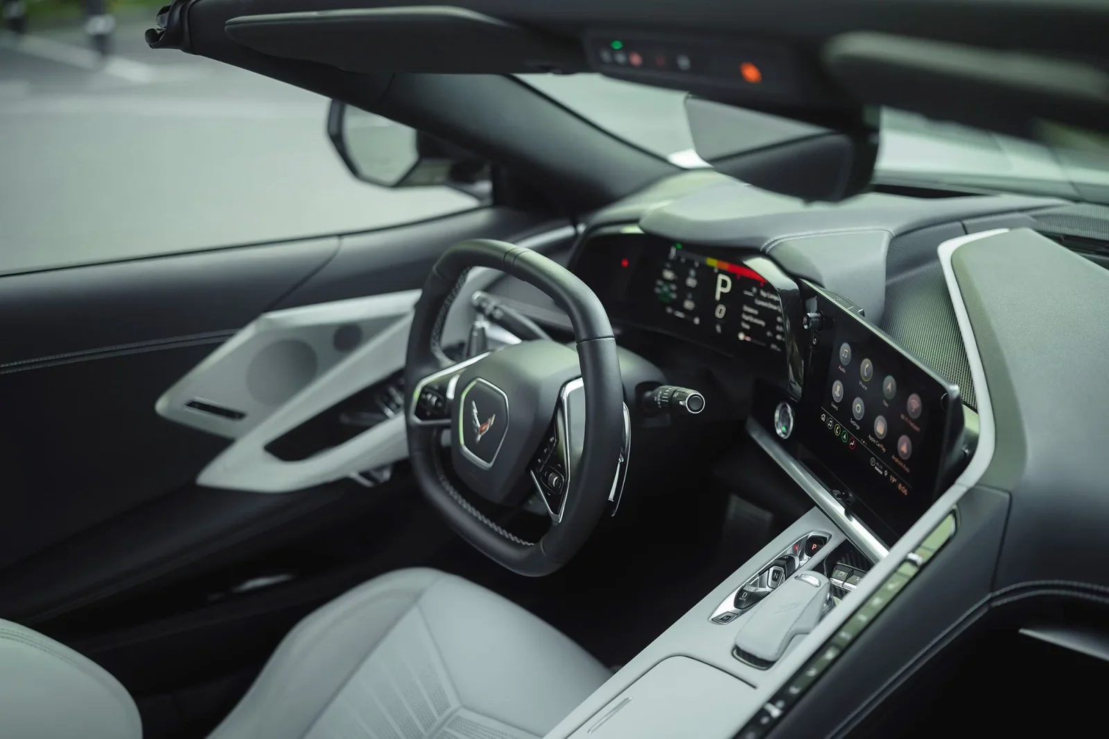 Miete Chevrolet Corvette C8 Weiß 2021 in der Dubai - 4 