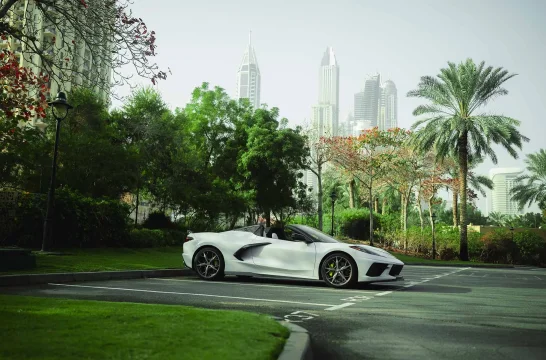 Chevrolet Corvette C8 Blanc 2021