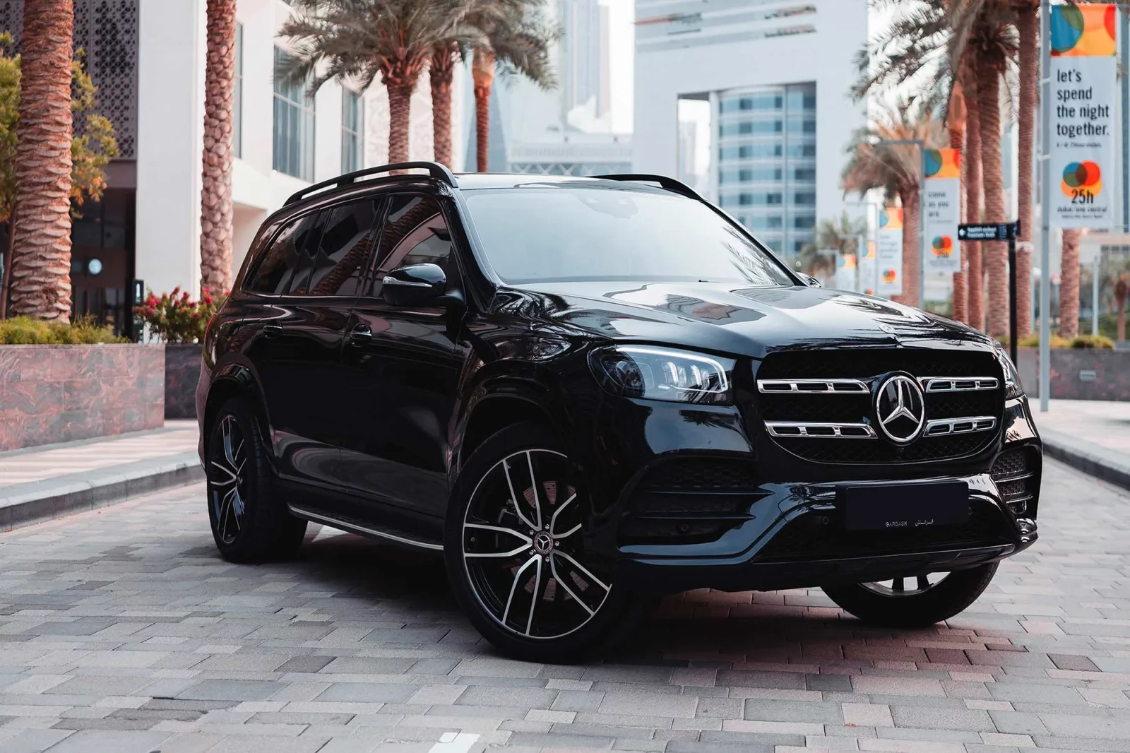Alquiler Mercedes-Benz GLS-Class  Negro 2021 en Dubái - 1 