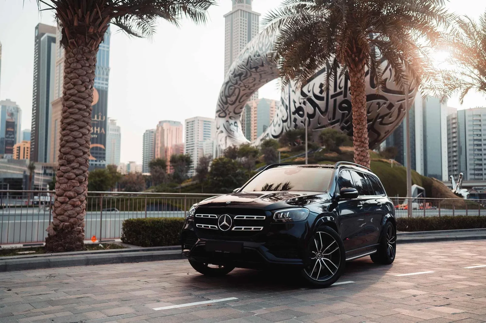 Loyer Mercedes-Benz GLS-Class  Noir 2021 en Dubai