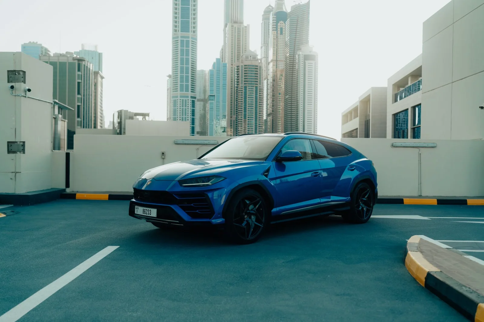 Loyer Lamborghini Urus  Bleu 2019 en Dubai