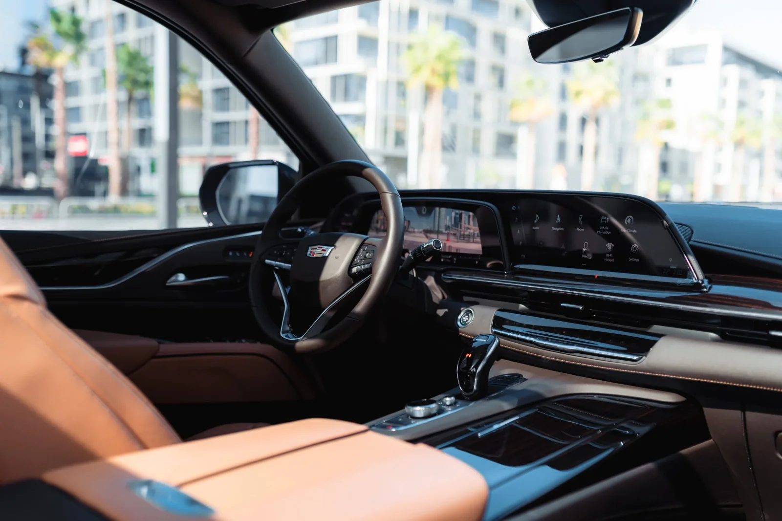 Huren Cadillac Escalade  Zwart 2021 in Dubai - 9 