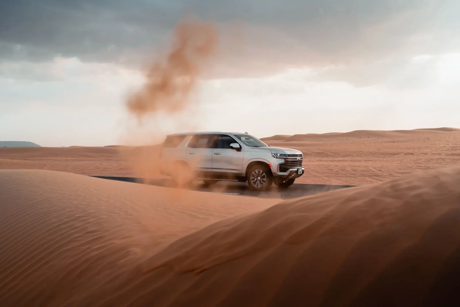 Rent Chevrolet Tahoe  Beige 2022 in Dubai - 2 