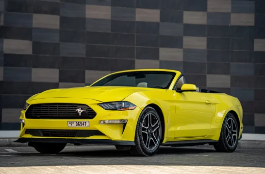 Ford Mustang Gelb 2021