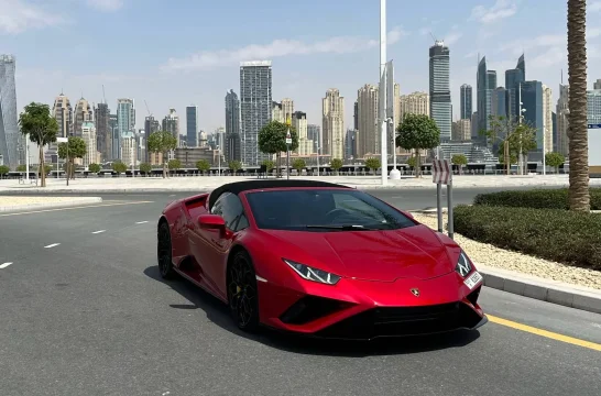 Lamborghini Huracan Evo Spyder Красный 2022