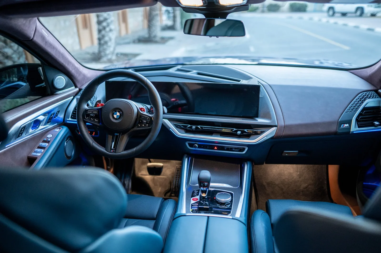 Rent BMW XM  Blue 2023 in Dubai - 6 