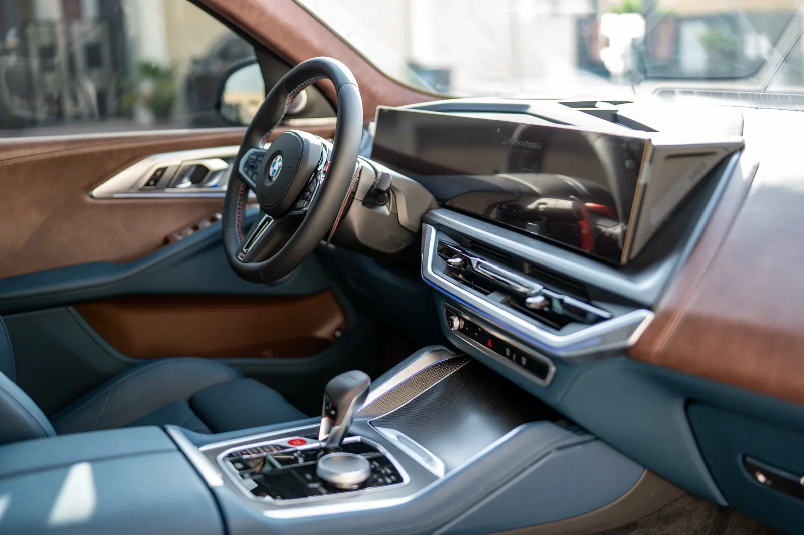 Rent BMW XM  Blue 2023 in Dubai - 4 