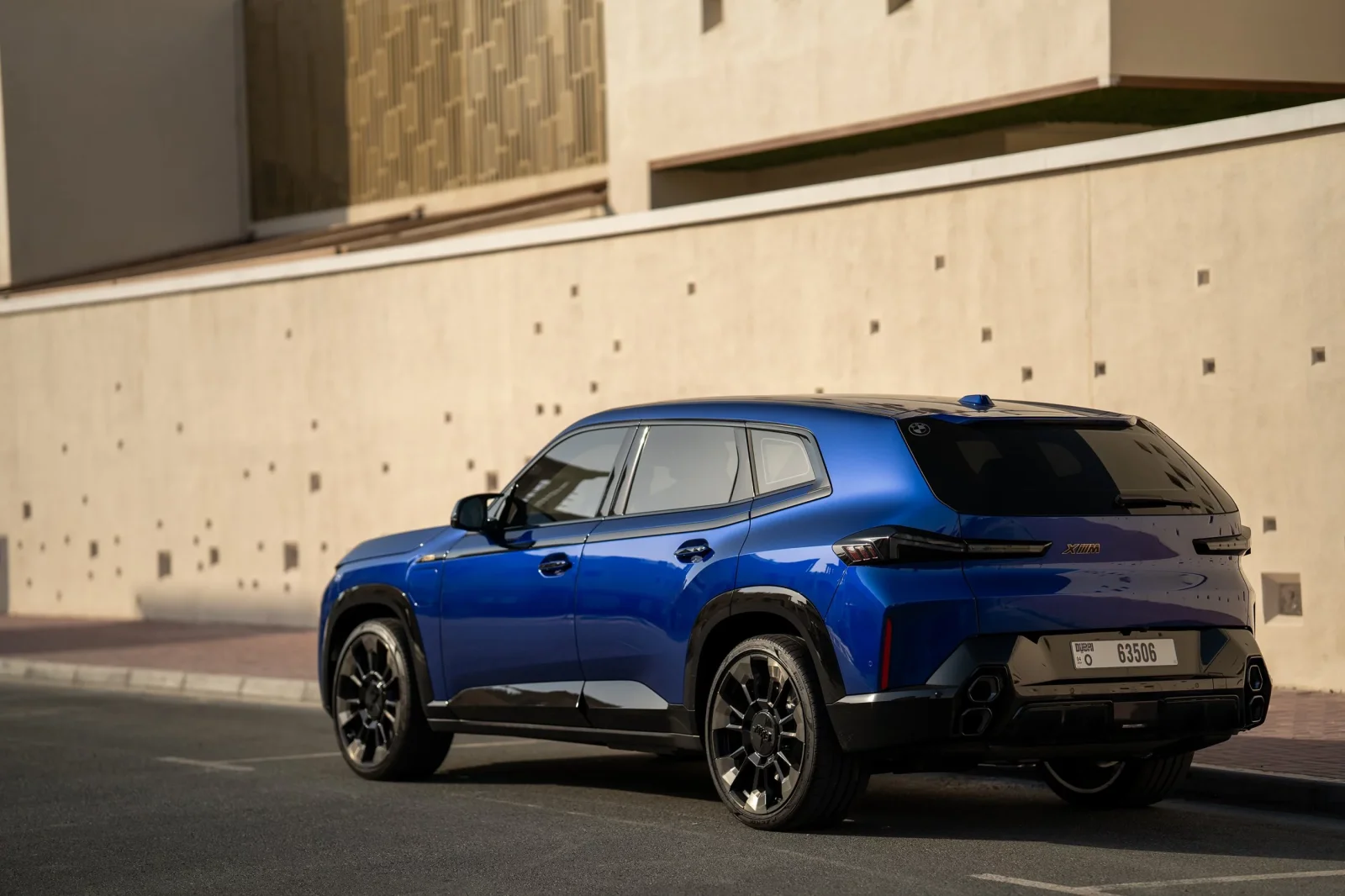 Rent BMW XM  Blue 2023 in Dubai - 3 