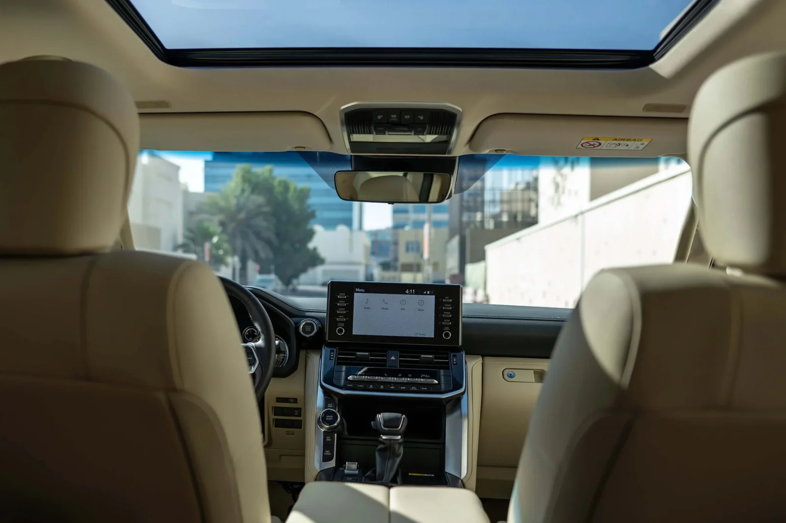 Rent Toyota Land Cruiser 300 Black 2023 in Dubai - 7 