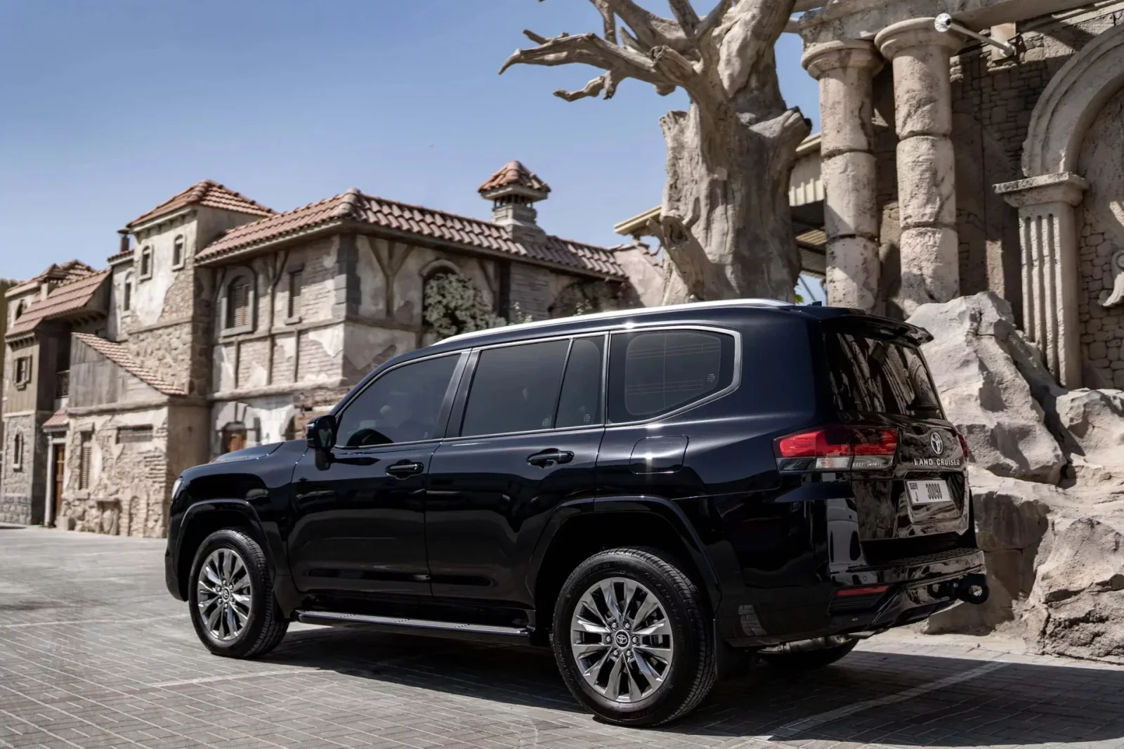 Rent Toyota Land Cruiser 300 Black 2023 in Dubai - 2 