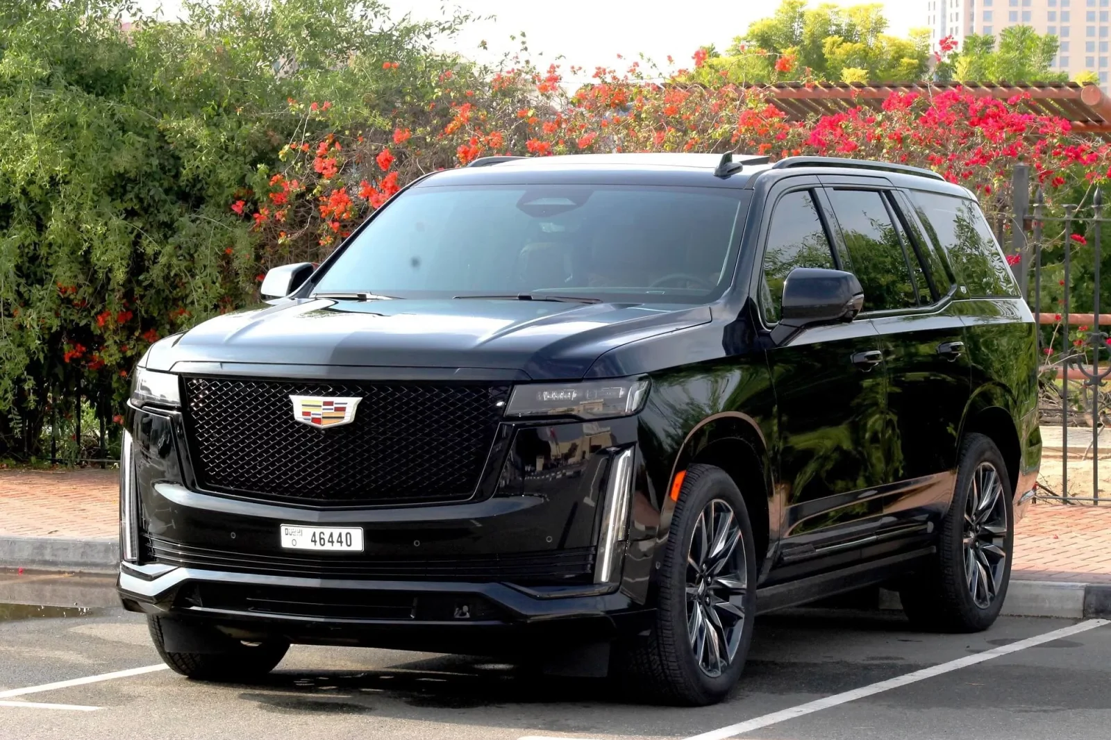 Rent Cadillac Escalade  Black 2022 in Dubai