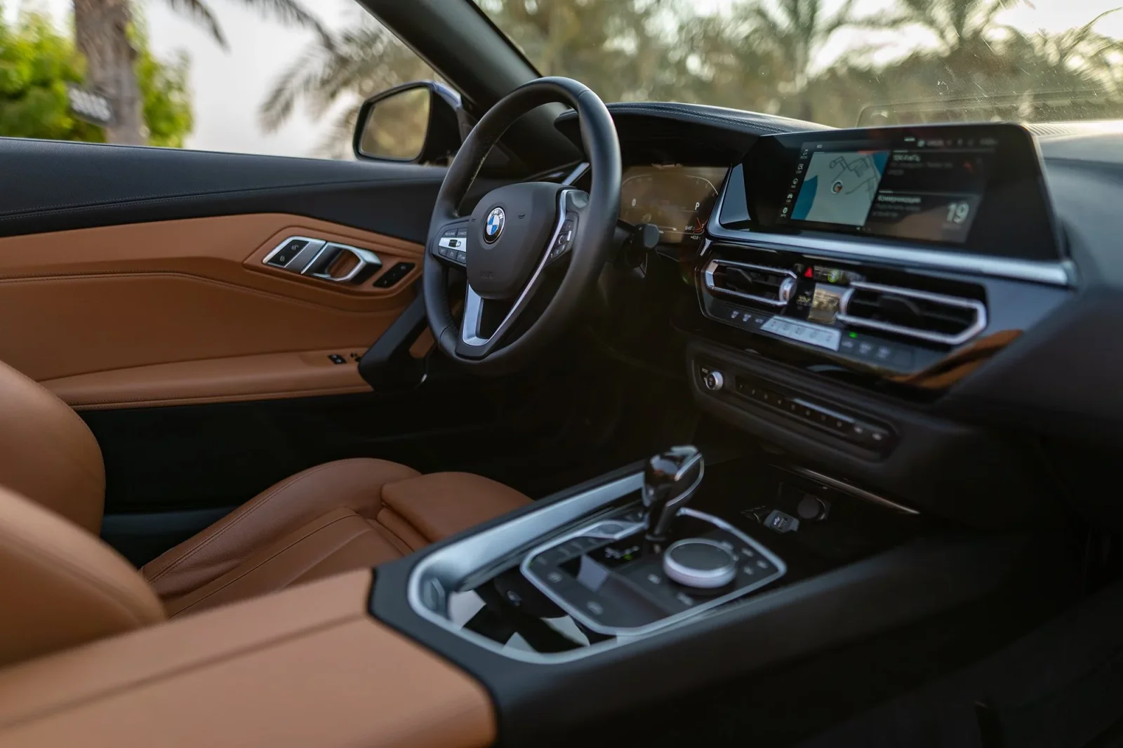 Rent BMW Z4  Blue 2022 in Dubai - 4 