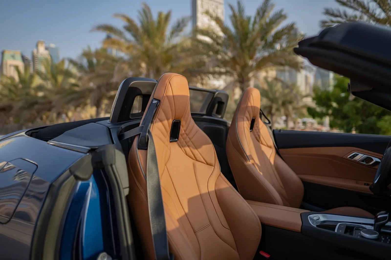 Rent BMW Z4  Blue 2022 in Dubai - 5 