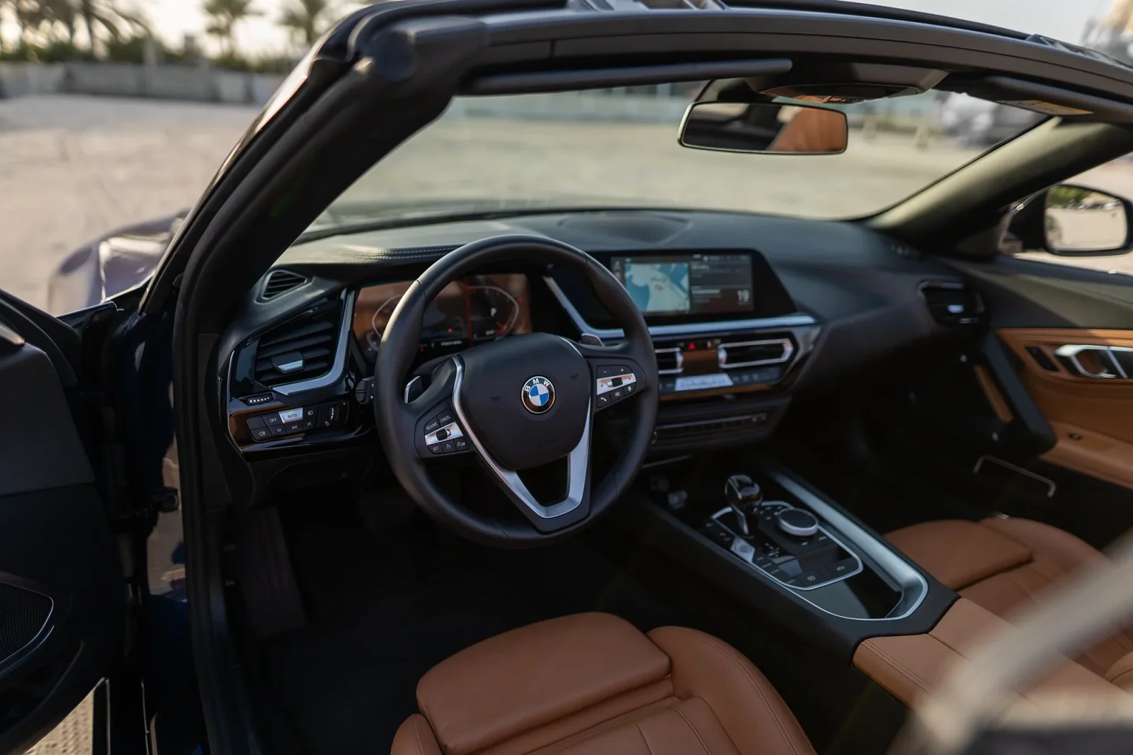 Rent BMW Z4  Blue 2022 in Dubai - 3 