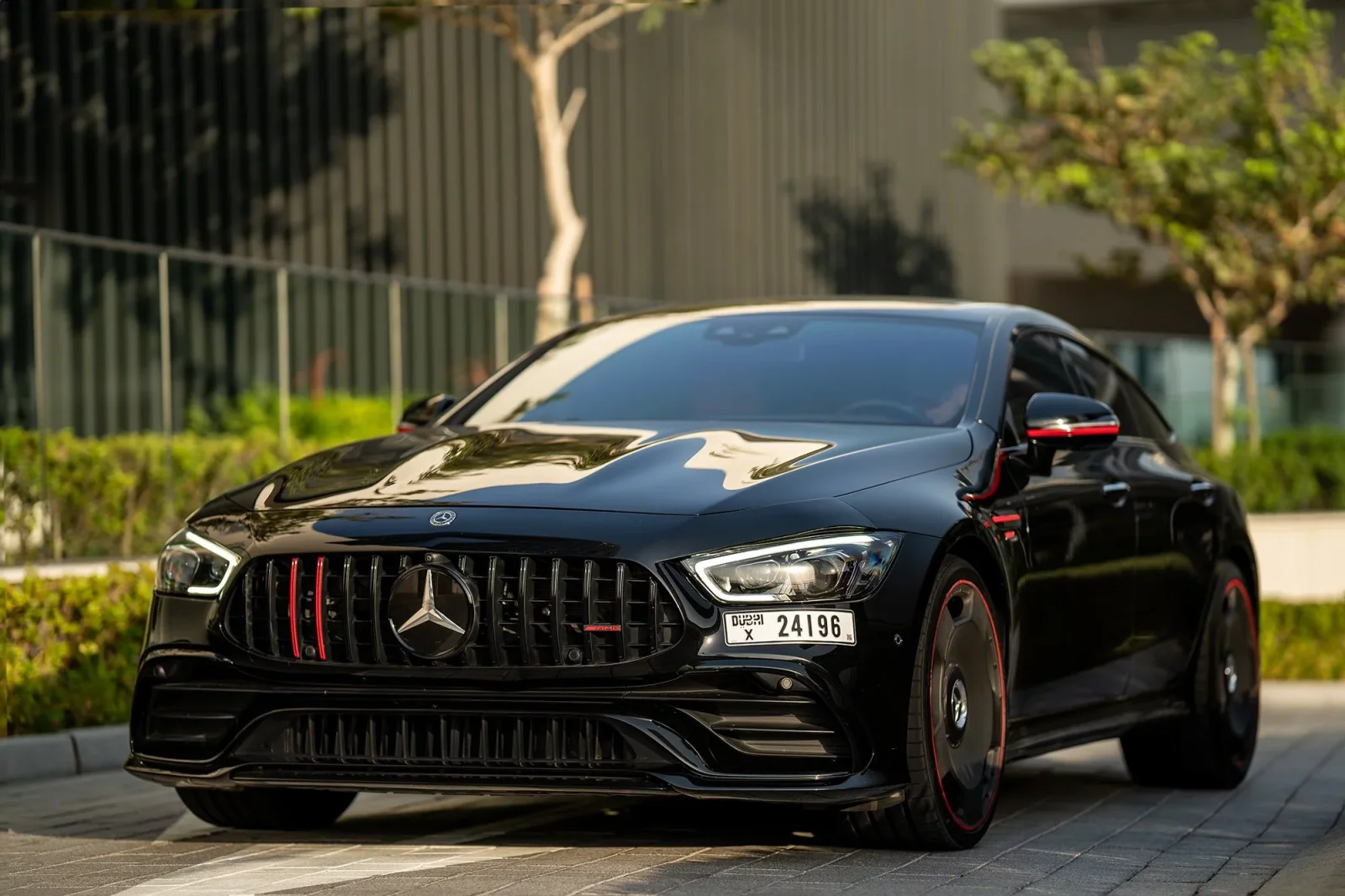 Kiralık Mercedes-Benz AMG GT 53 Siyah 2020 içinde Dubai