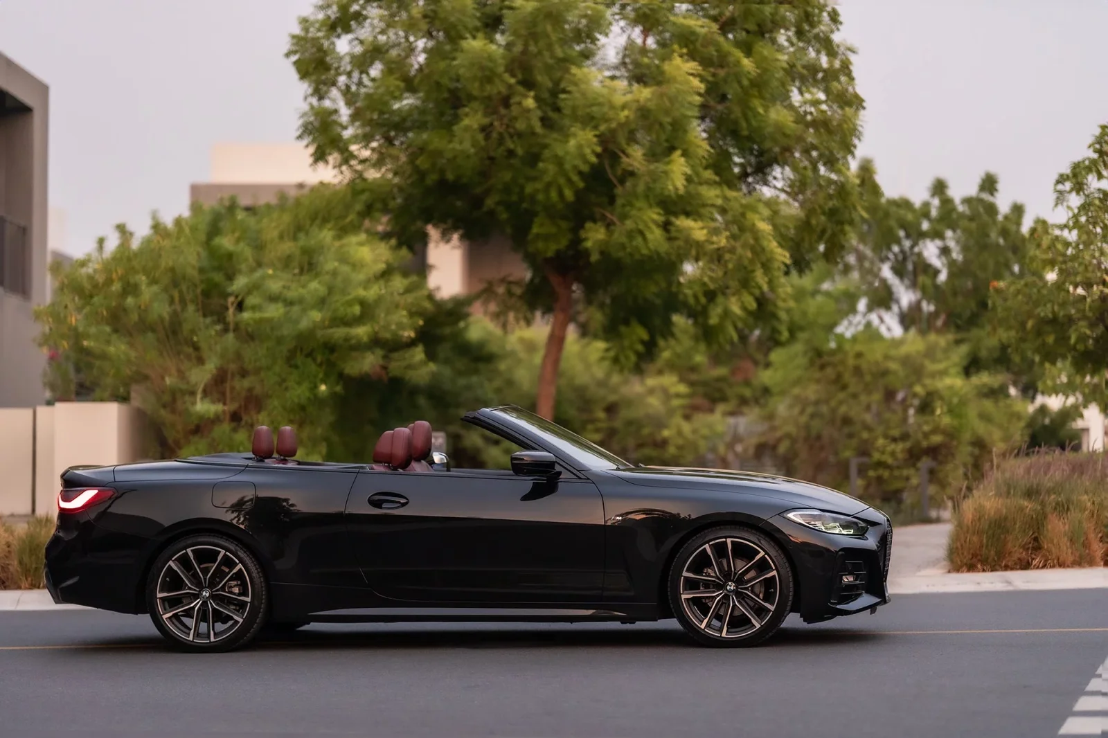 Rent BMW 4-Series 420 Black 2021 in Dubai - 8 