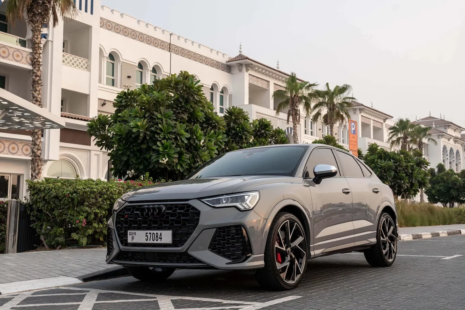 Rent Audi RS Q3  Grey 2022 in Dubai