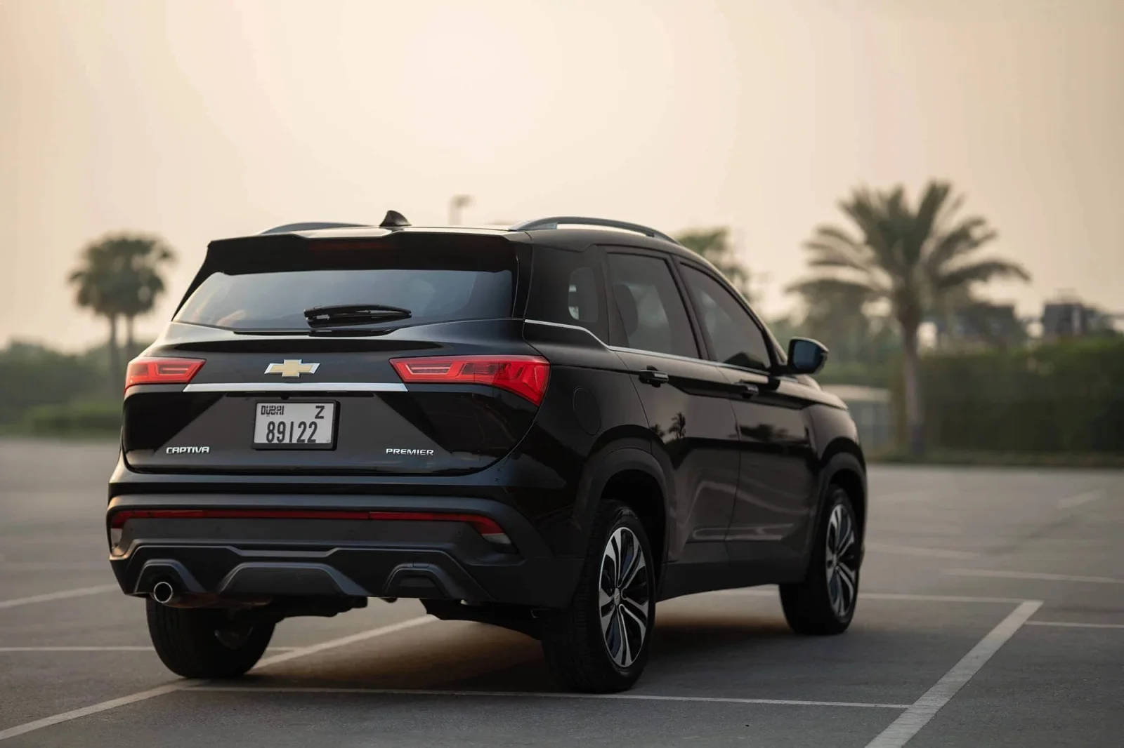 Rent Chevrolet Captiva  Black 2023 in Dubai - 3 