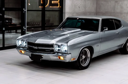 Chevrolet Chevelle Серебряный 1970