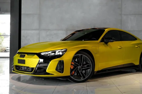 Audi e-tron GT RS Giallo 2022