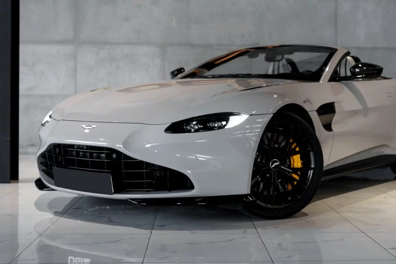 Rent Aston Martin Vantage  Grey 2022 in Dubai