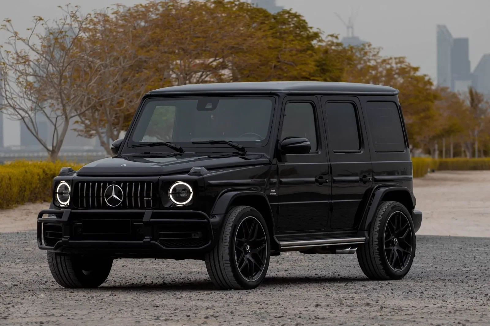 Miete Mercedes-Benz G-Class G63 Schwarz 2022 in der Dubai