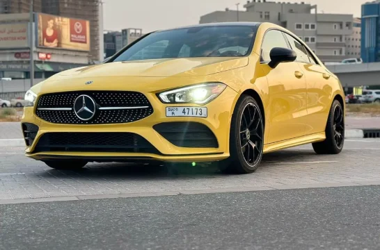 Mercedes-Benz CLA-Class 250 Giallo 2022