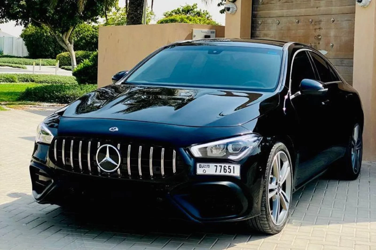 Rent Mercedes-Benz CLA-Class 250 Black 2021 in Dubai