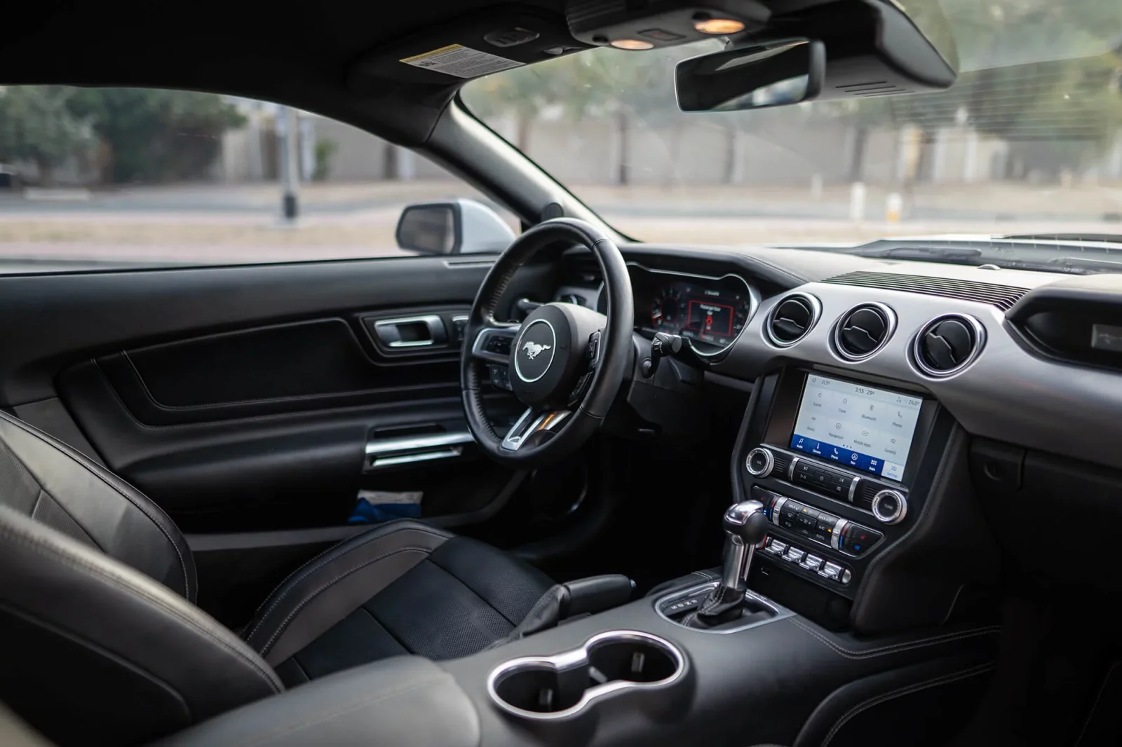 Rent Ford Mustang GT White 2022 in Dubai - 4 