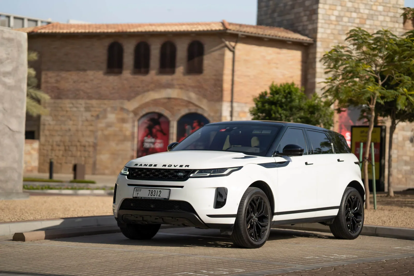 Rent Land Rover Range Rover Evoque  White 2022 in Dubai